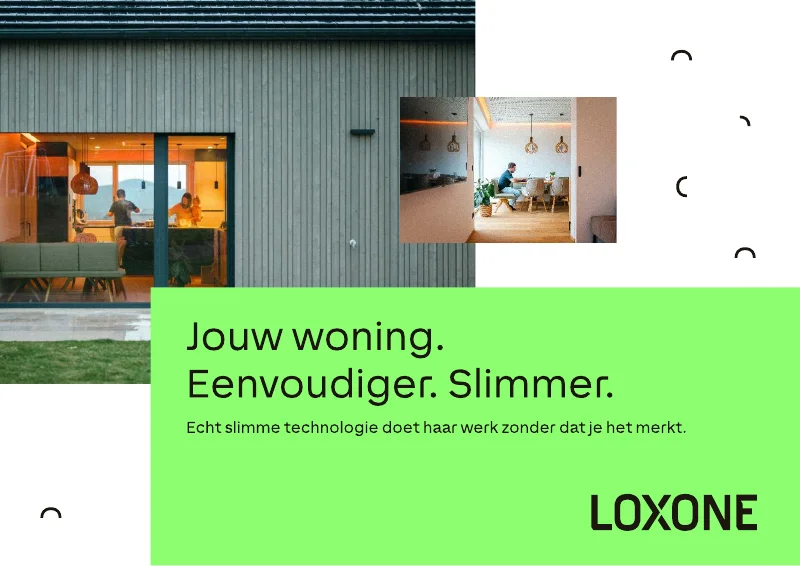 Omslag van de brochure: Huis- & gebouwautomatisering